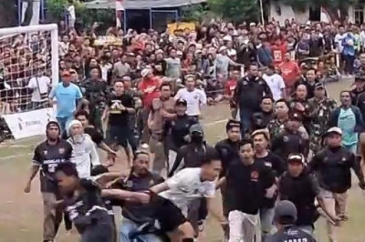 Tarkam Purbalingga Ricuh! Wasit Dikeroyok Suporter hingga Dilarikan ke Rumah Sakit