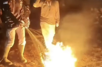 Viral! Calon Pegawai BPJS Ketenagakerjaan Jalan di Atas Bara Api, Netizen: Buat Apa?
